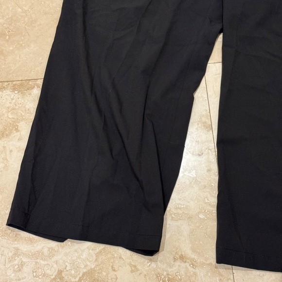 GAP FIT HIGH-RISE WIDE LEG RUNAROUND BLACK TROUSERS PANTS -SIZE LARGE- NWOT - Picture 6 of 9